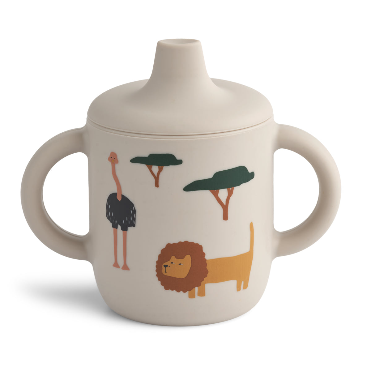 LIEWOOD Neil Sippy Cup,Safari Sand