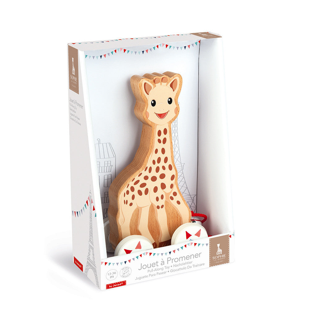 VULLI, SOPHIE LA GIRAFE Girafe pull along toy Multi