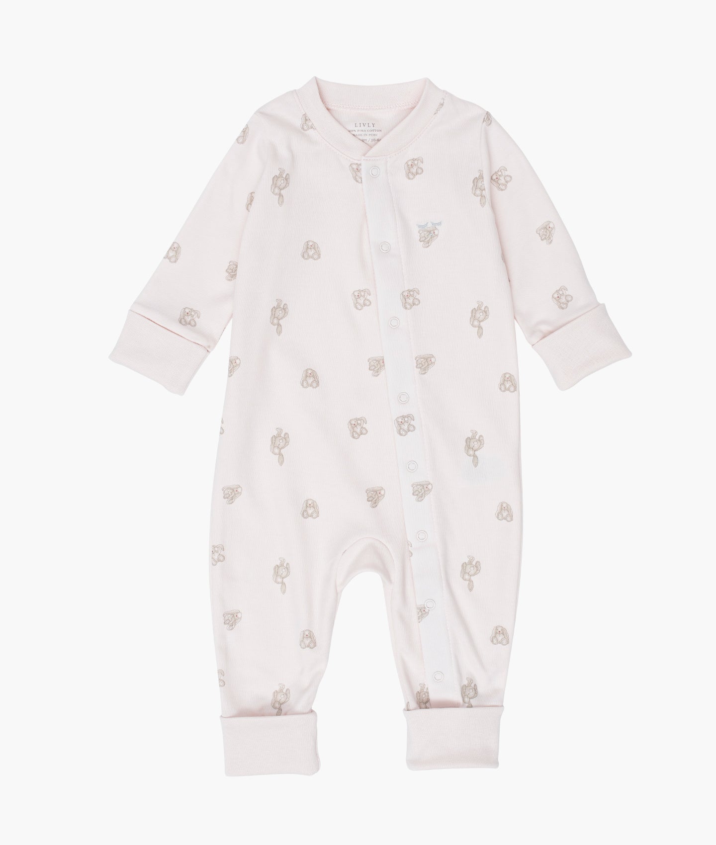 LIVLY Bunny Marley Overall Lys Rosa
