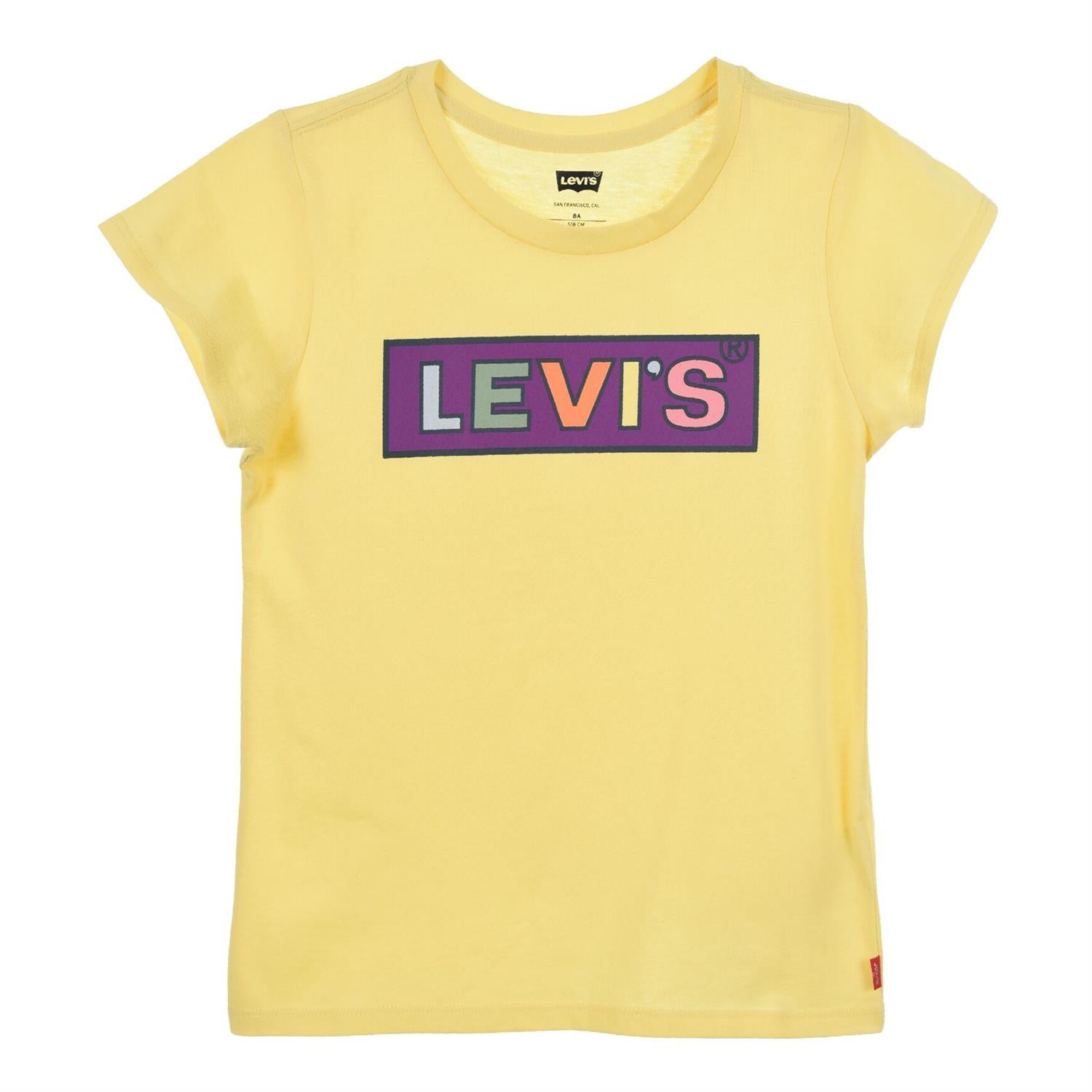 LEVIS T-skjorte Gul