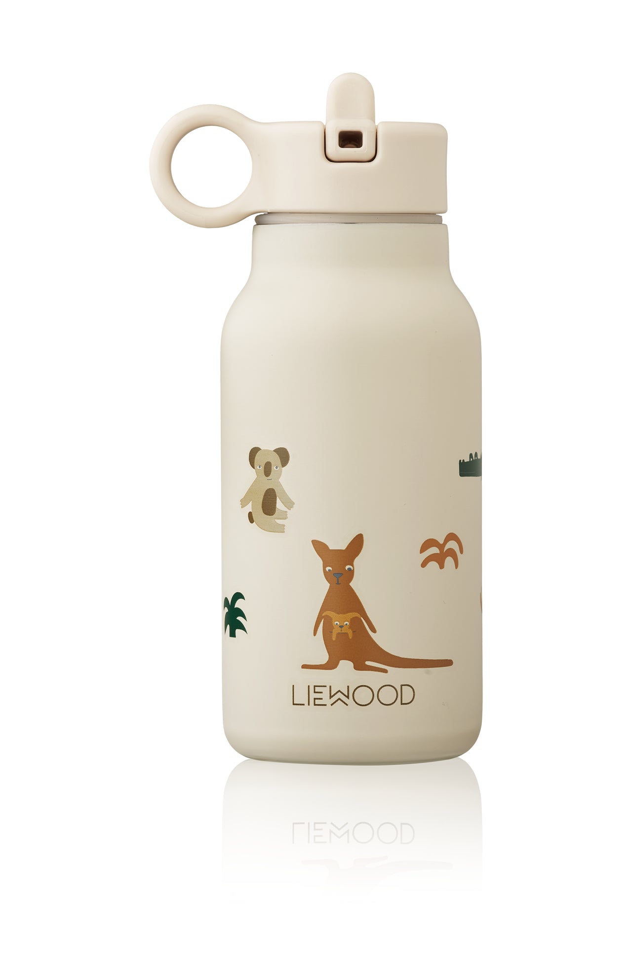 LIEWOOD Falk Water bottle 250ml,Aussie Krem Mix