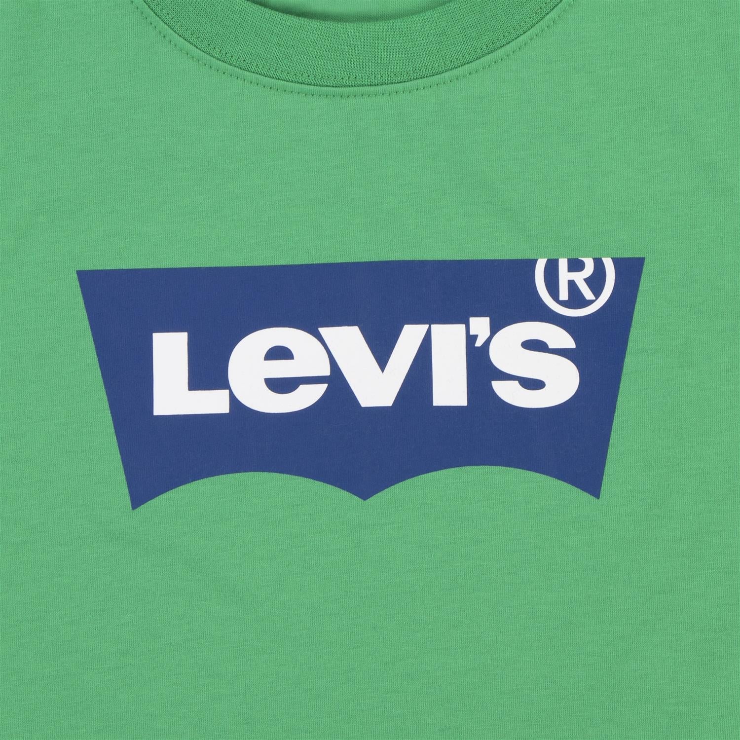 LEVIS T-skjorte Batwing Logo Grønn