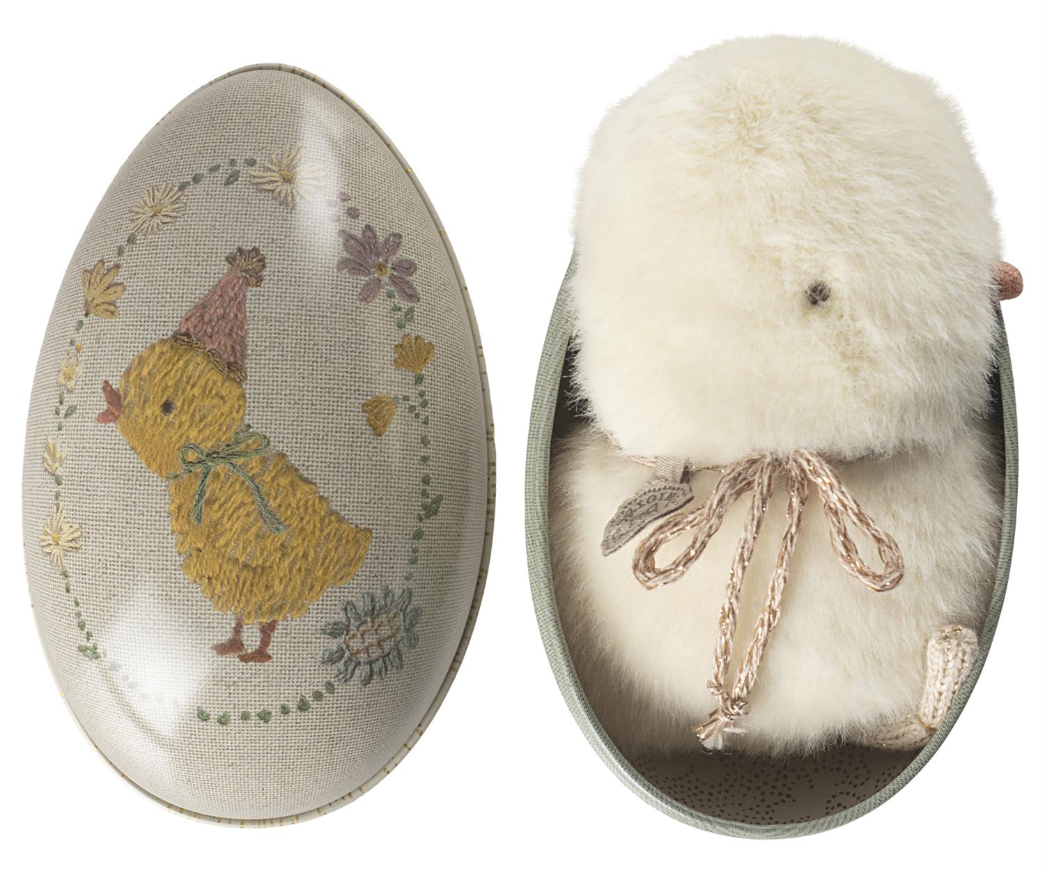 MAILEG Påske-egg,1stk. Små ass. - Farmor Ingvarda